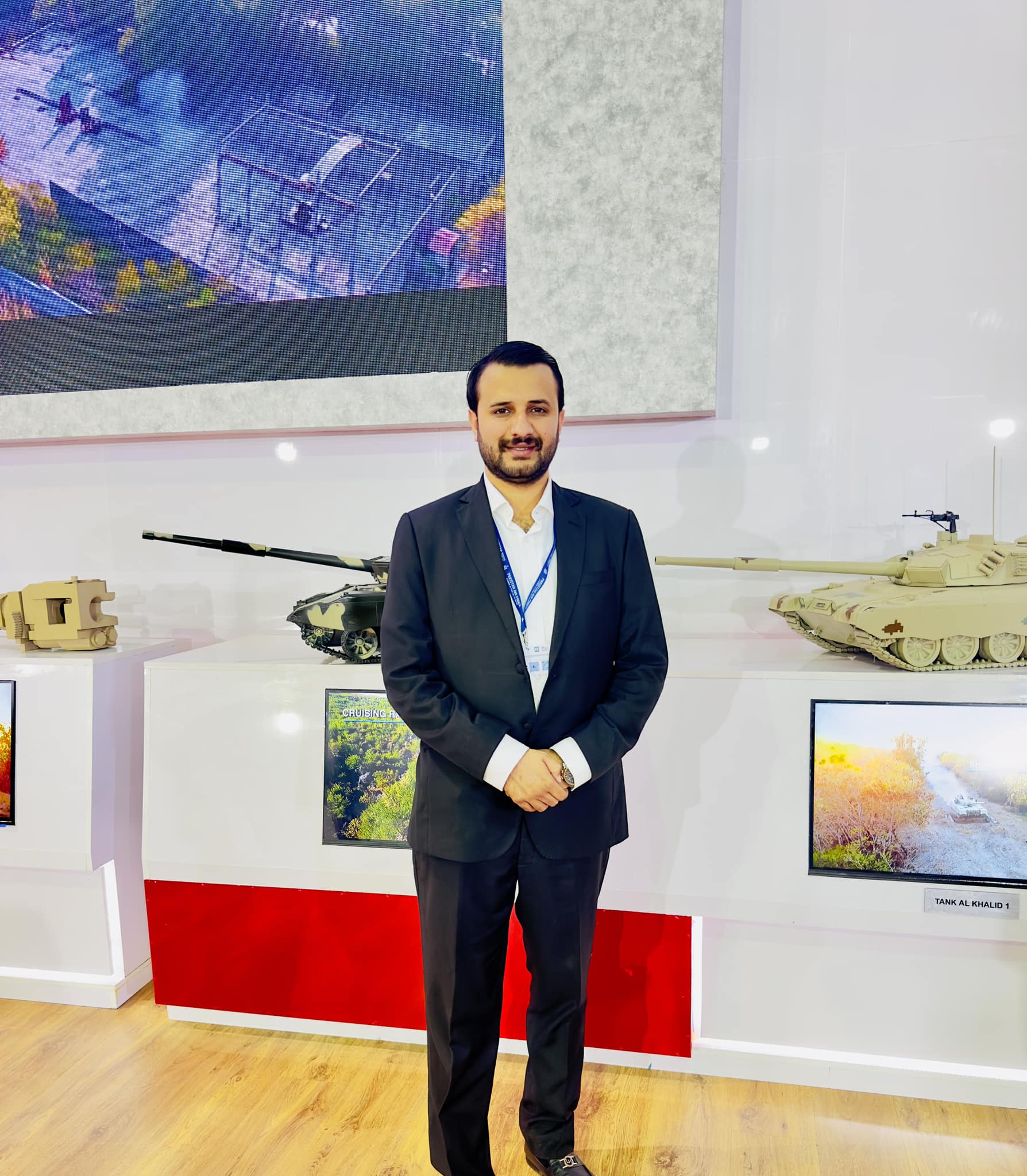 Umair Sultan Joiya attending IDEAS 2023