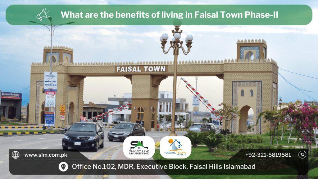 picture of What are the benefits of living in Faisal Town Phase-2.-smart line marketing